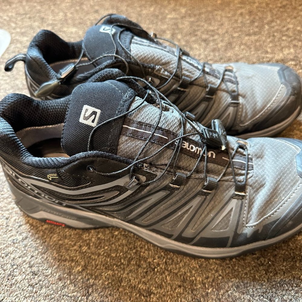 Salomon Men's X Ultra 3 GTX Hiking Boot, Black, 10.5 M US